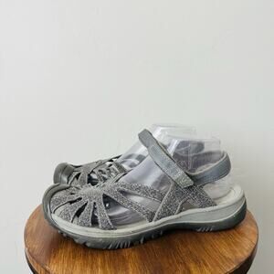 Keen Gray Rose Strappy Sandals Women’s Size 9.5